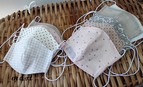 洗える布製マスク