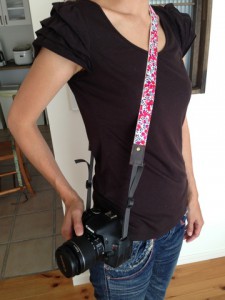 オリジナルカメラストラップ